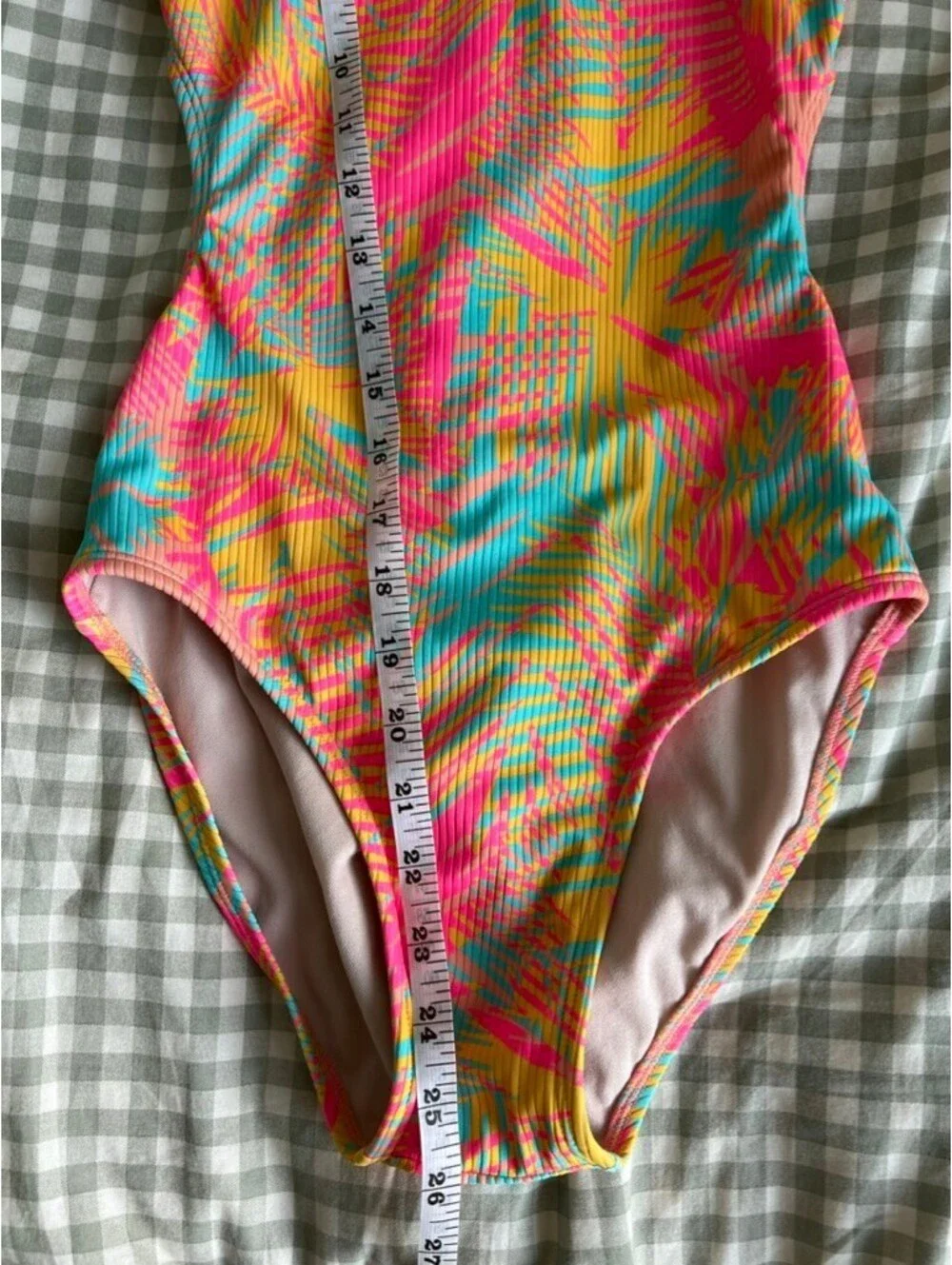 Art Clas Summer Bright Swim Suit Girl's Size 10 12 Beachy Vacation Resortwear
